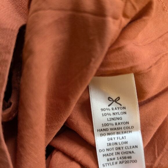 Modern Citizen Wide Leg Jumpsuit Cropped Pockets Size Medium - Picture 9 of 10